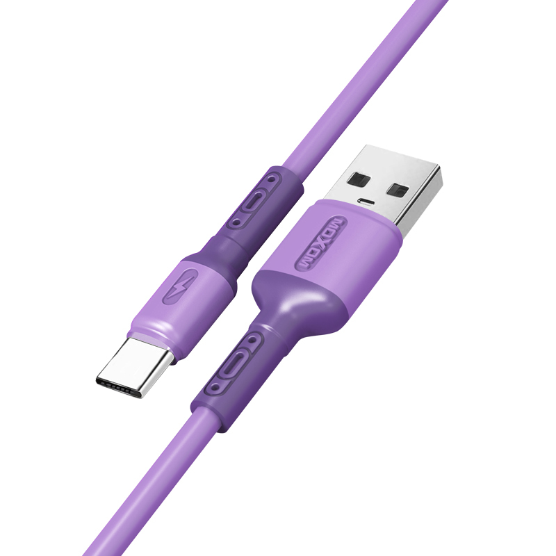 MOXOM Kabl USB to Type C MX-CB53 1m Purple/Ljubicasti