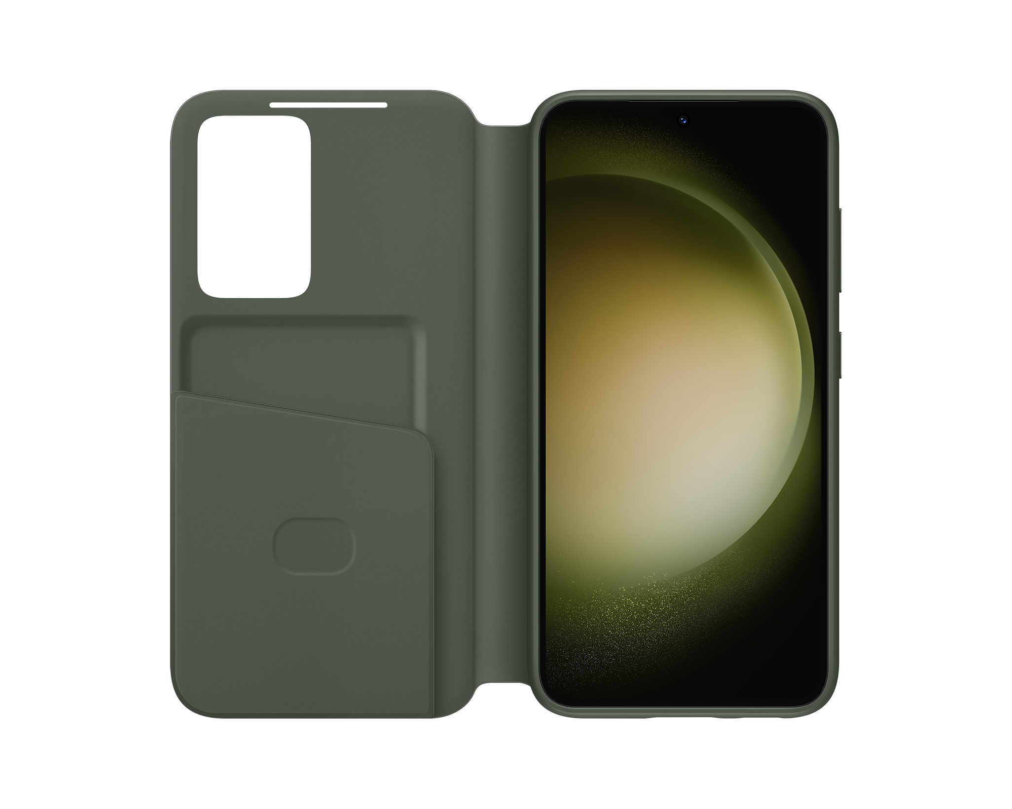 SAMSUNG Smart View preklopna futrola za Galaxy S23 (EF-ZS911) Green/Zelena