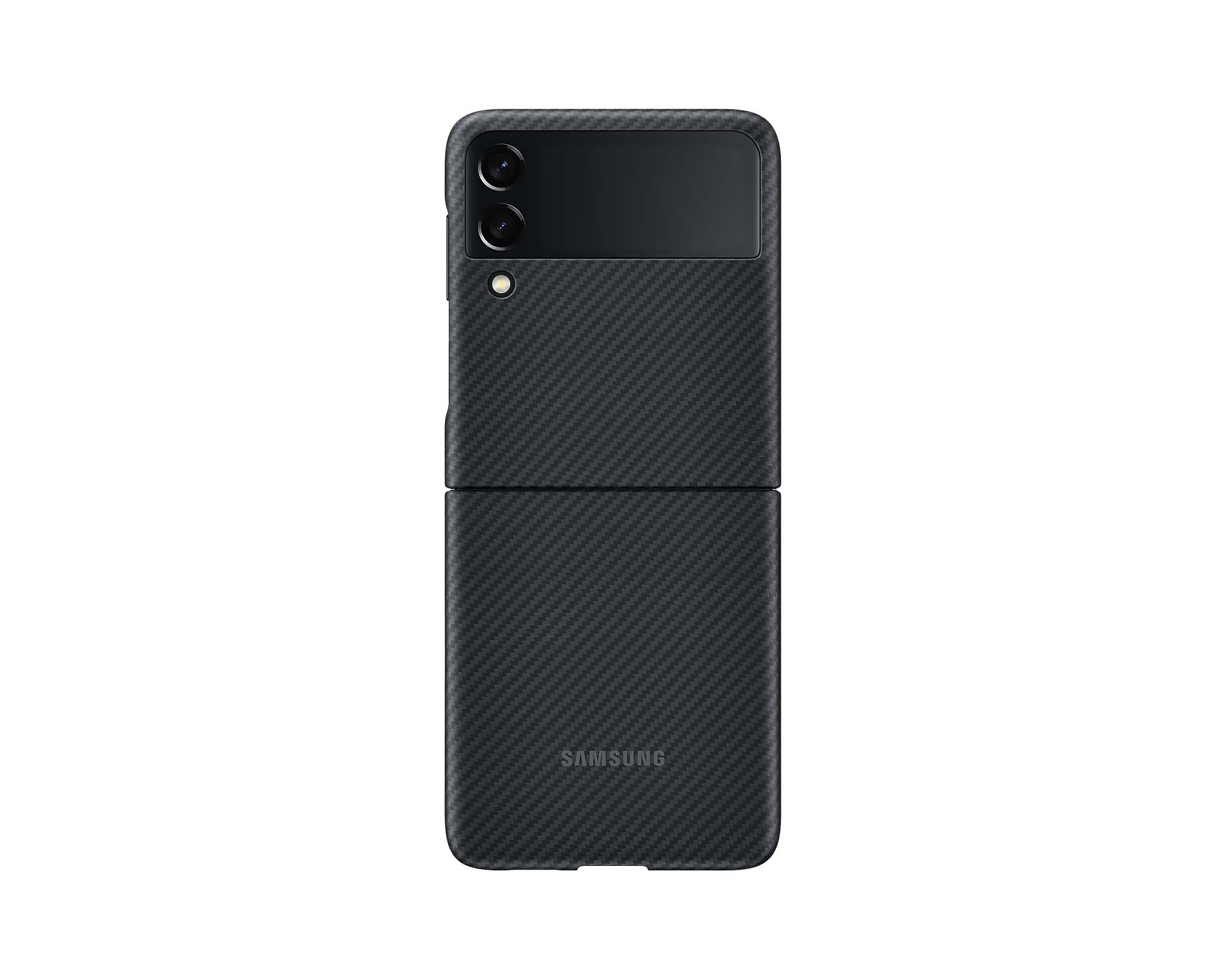 SAMSUNG Aramid futrola za Galaxy Z Flip3 5G (EF-XF711) Black/Crna