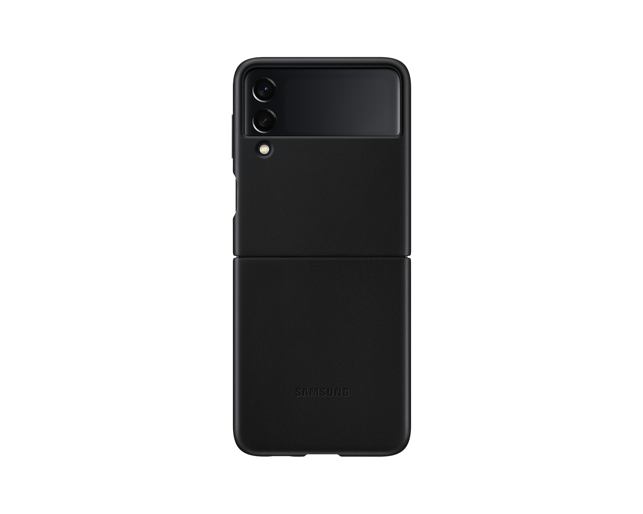 SAMSUNG Kožna futrola za Galaxy Z Flip3 5G (EF-VF711) Black/Crna