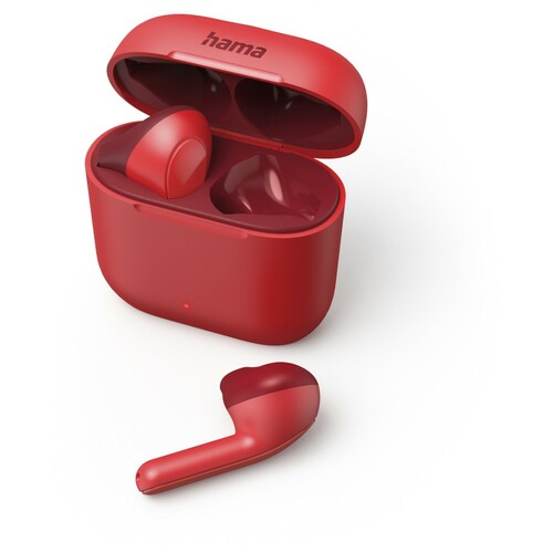 HAMA Bluetooth slušalice Freedom Light BT True Wireless Red/Crvena