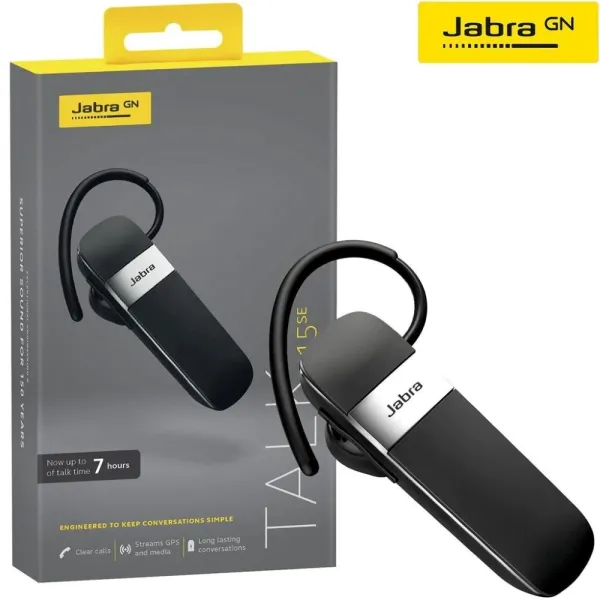 JABRA Talk 15SE Bluetooth slušalica Black/Crna