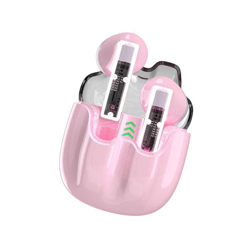 MOXOM Bluetooth slušalice TW21 Pink/Roze