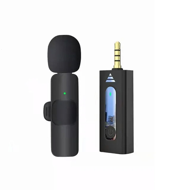 LAVALIER bežični mikrofon K35 3.5mm Black/Crni