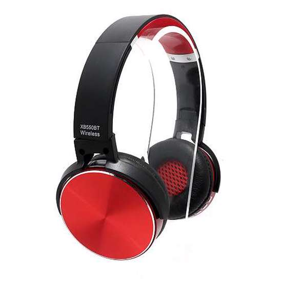 BLUETOOTH Slušalice 550BT Red/Crvena