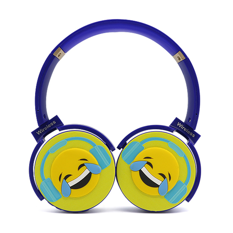 BLUETOOTH Slušalice KR 6000 emoji DZ3 Blue/Plava