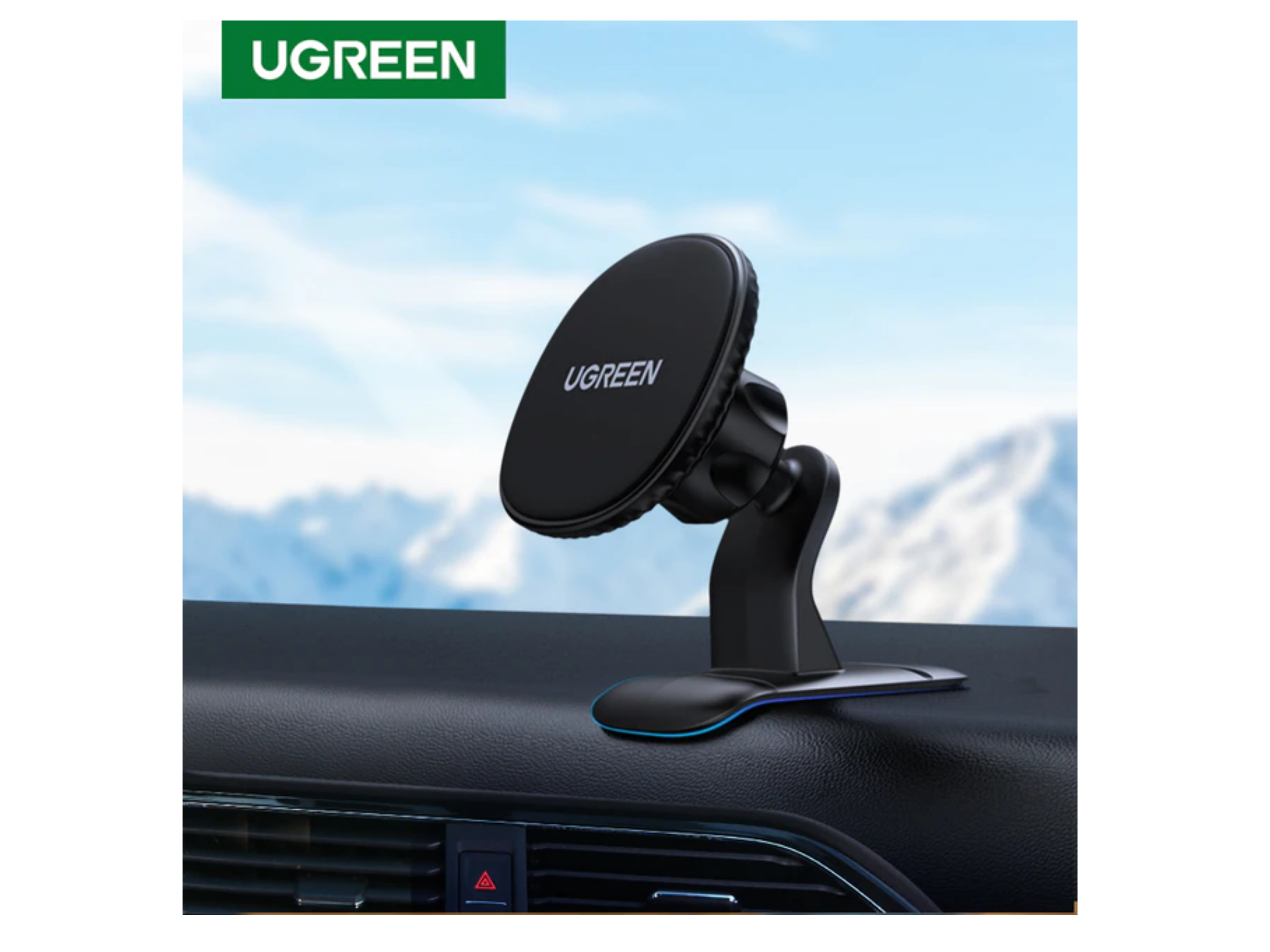 UGREEN Magnetni auto stalak/držač LP292 Black/Crna