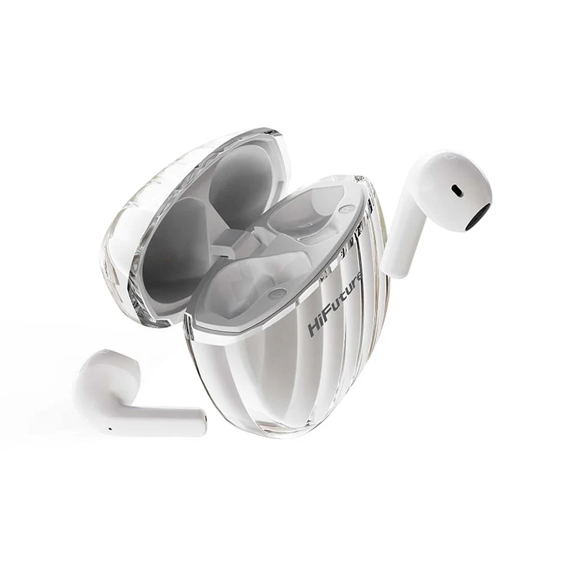 HIFUTURE Slušalice FlyBuds 3 Milky White/Mlečno bele